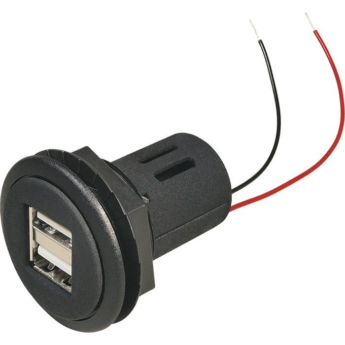 Pro Car Usb Udtag Usb -24v 2500 Ma
