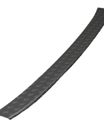 Rear Bumper Sill Cover  Black Anodized  Aluminium