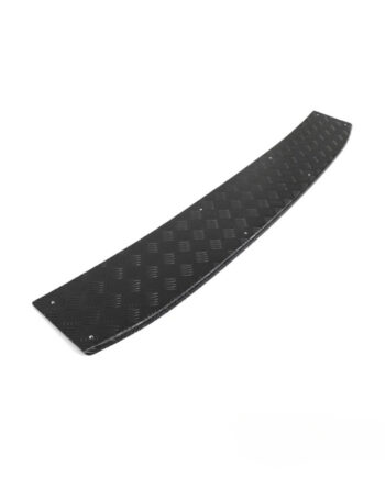 Rear Bumper Sill Cover  Black Anodized  Aluminium