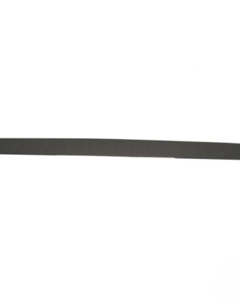 Rear Bumper Sill Cover   Steel   Black Chrome