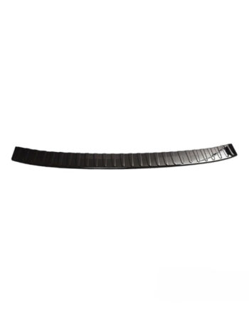 Rear Bumper Sill Cover   Steel   Black Chrome