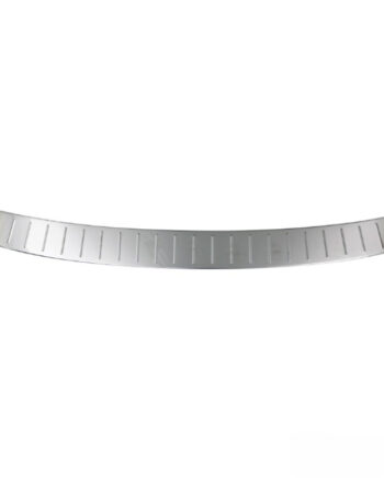 Rear Bumper Sill Cover   Steel   Black Chrome