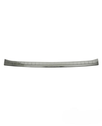 Rear Bumper Sill Cover   Steel   Black Chrome