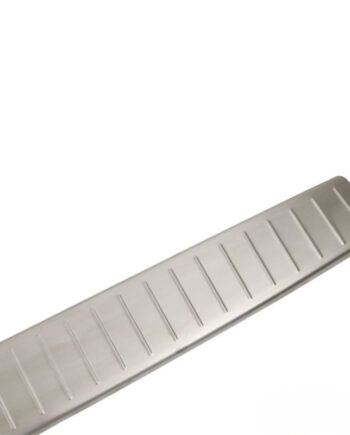Rear Bumper Sill Cover   Steel  Black-brushed