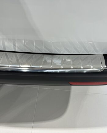 Rear Bumper Sill Cover   Steel  Brushed