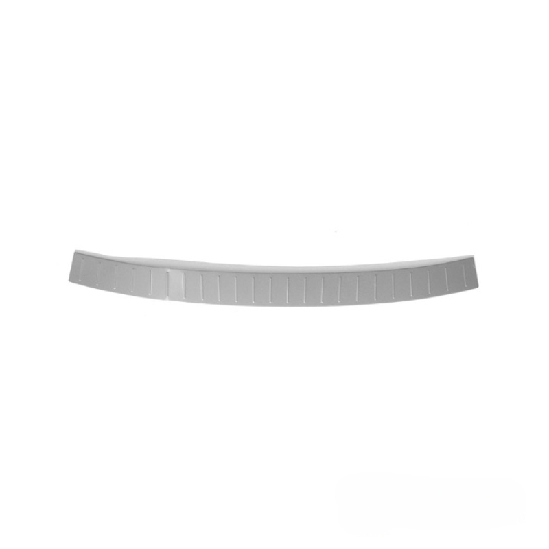 Rear Bumper Sill Cover   Steel  Gloss