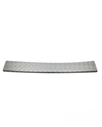 Rear Bumper Sill Cover  Silver Anodized  Aluminium