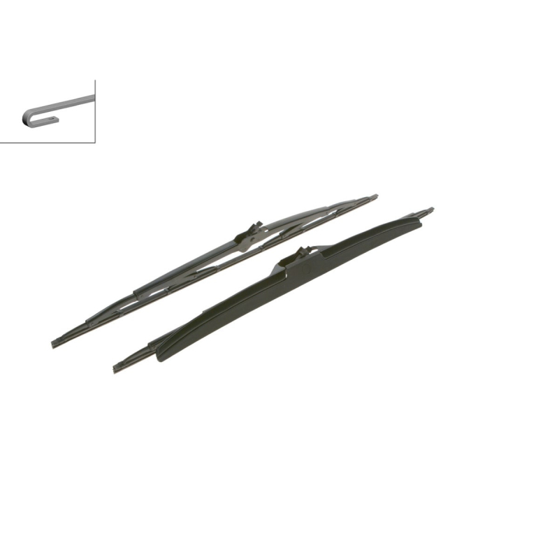 480s Bosch Twin Spoiler Viskerblade   Vinduesvisker Sæt 475 475mm