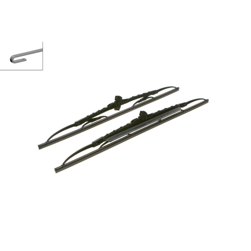 532s Bosch Twin Spoiler Viskerblade   Vinduesvisker Sæt 530 500mm