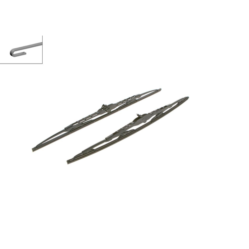 582s Bosch Twin Spoiler Viskerblade   Vinduesvisker Sæt 550 530mm