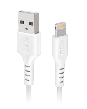 Sbs Lightning Kabel  2m Hvid