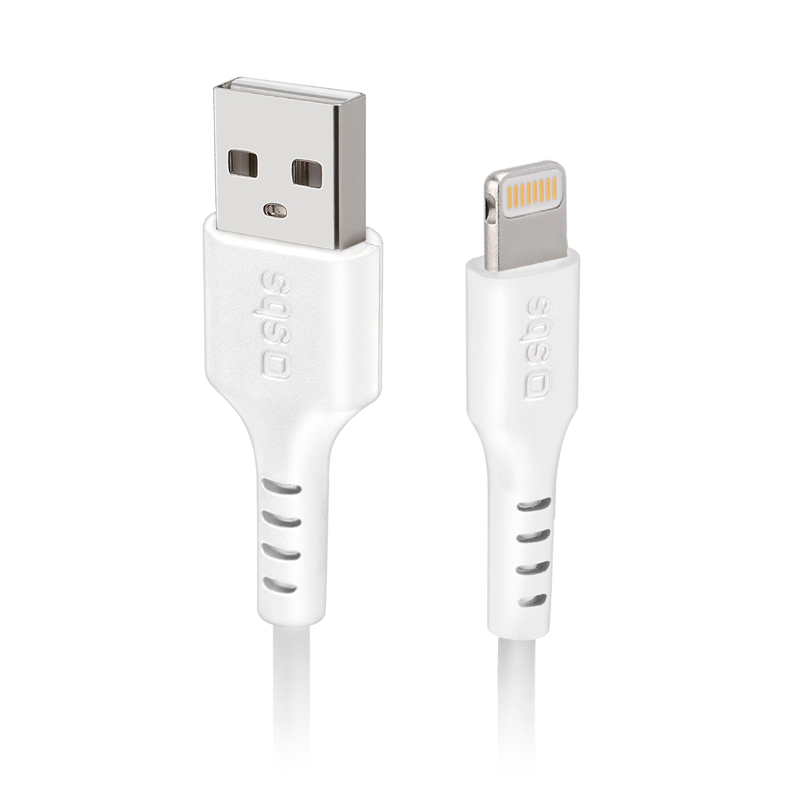 Sbs Lightning Kabel  2m Hvid