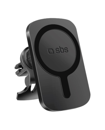 Sbs Magnetisk Mobilholder Og Trådløs Magsafe Oplader Til Luftdyse Sort