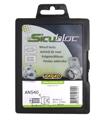 Sicubloc Låsebolt  14x1 50  40mm Med 17 Hoved  Kugle Radius 13
