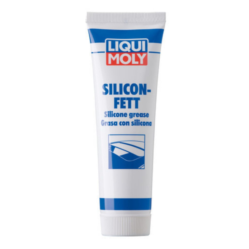 Silikone Fedt Til Bilens Gummi-lister Samt Pleje Af Kunststof   Gummi  100g Fra Liqui Moly