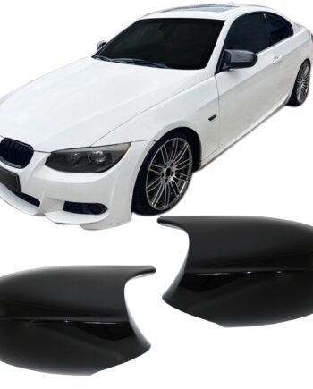 Spejlcover Sæt   Blank Sort Til Bmw E90   Series Lci  E91 Lci  2008-2013  E92  E93 Lci  2010-2014
