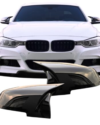 Spejlcover Sæt   Blank Sort Til Bmw   Serie F30 F31 F34 F35 Sedan Gt Touring