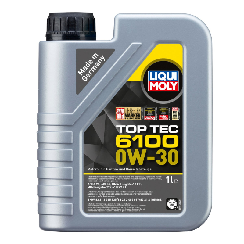Top Tec 6100 Liqui Moly 0w30 Motorolie     Liter