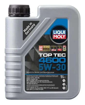 Top Tec 4600 Liqui Moly 5w30 Motorolie     Liters Dunk