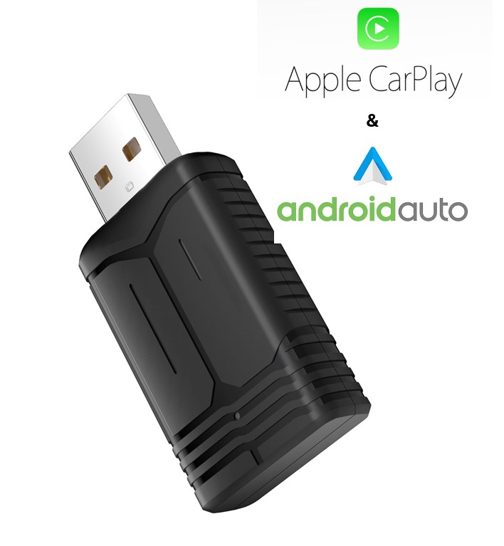Trådløs Apple Carplay   Android Auto Adapter