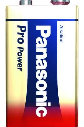 9v Batteri Fra Panasonic  Kvalitets Model Pro Power