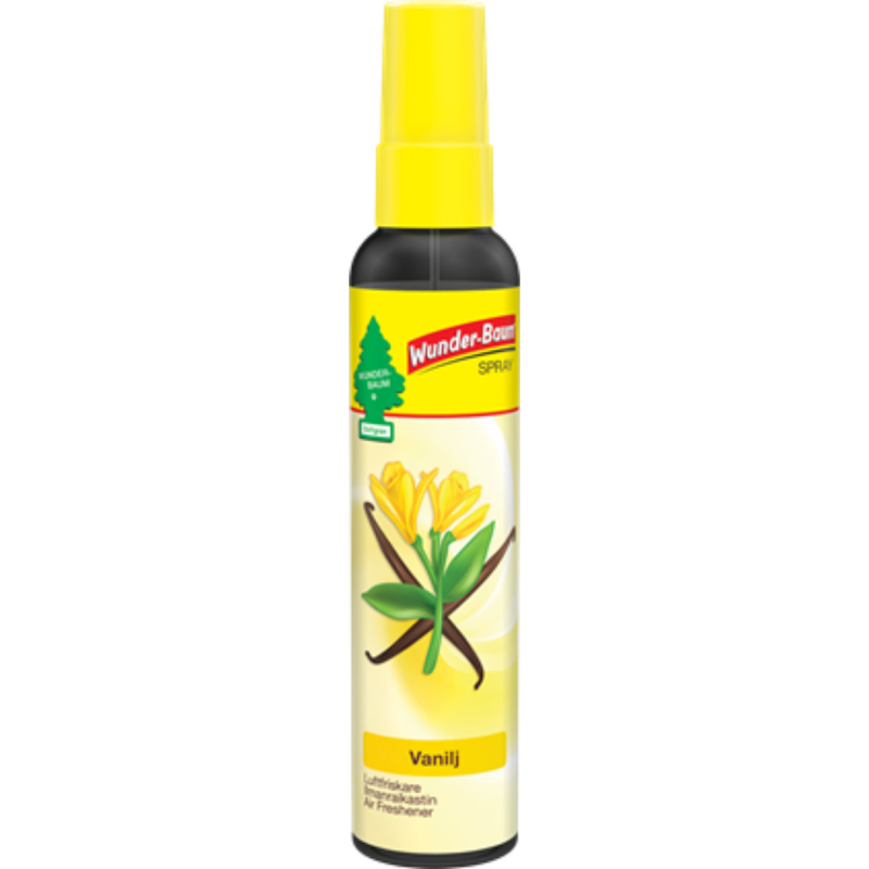 Vanilje Duft  Luftfrisker   Spray Flaske 103ml Fra Wunderbaum