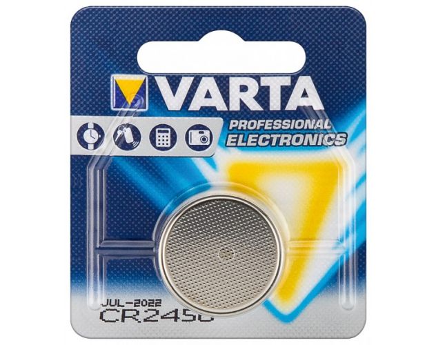 Varta Cr2450 Knapcelle Batteri   Stk