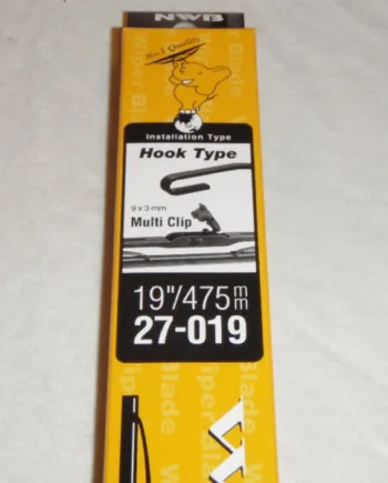 Viskerblad   Vinduesvisker Nwb 27-019   475mm Lang