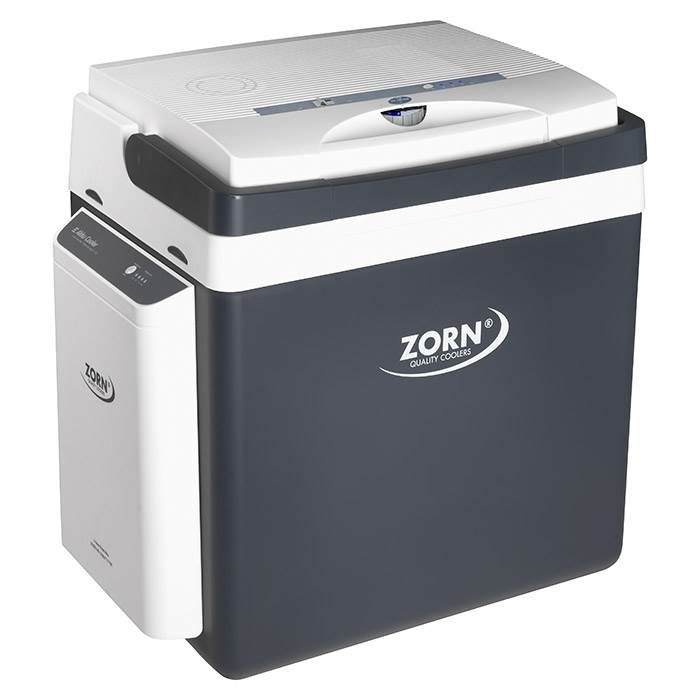 Zorn 25l Elektrisk Køleboks 12 230v Ink  Batteri     Ah
