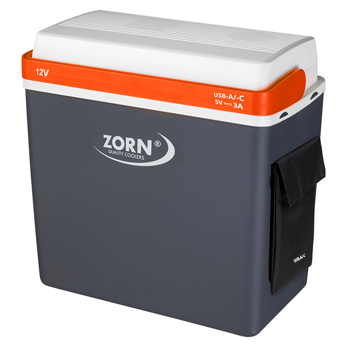 Zorn 21l Elektrisk Køleboks 12v Med Usb