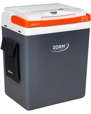Zorn 30l Elektrisk Køleboks 12 230v Og Usb Tilslutning