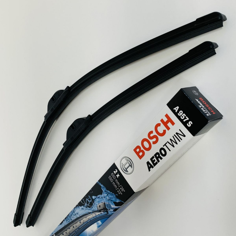A957s Bosch Aerotwin Viskerblade   Fladblade Sæt 650 550mm