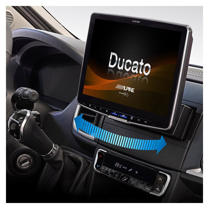 Alpine Halo11 Ilx-f115d Bundle Til Fiat Ducato