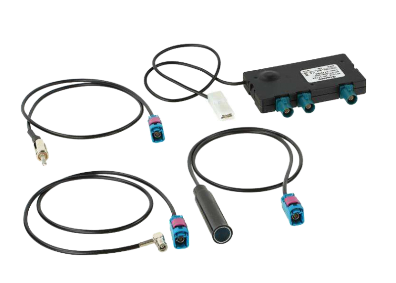 Dab Fm Antenne Splitter Med Kabel Til Aktive Antenner
