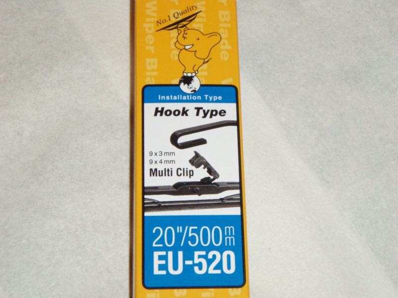 Eu-520 Nwb Viskerblad   Vinduesvisker 500mm Lang