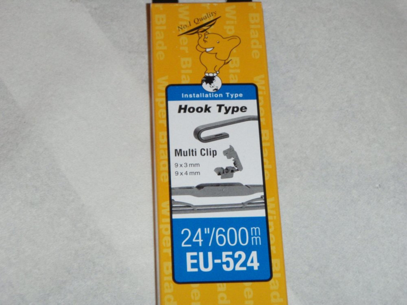 Eu-524 Nwb Viskerblad   Vinduesvisker 600mm Lang