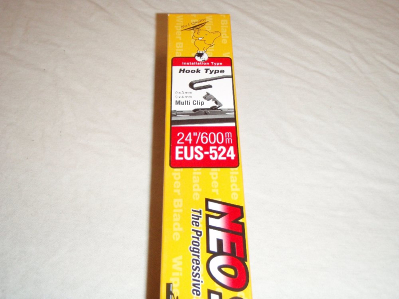 Eus-524 Nwb Viskerblad   Vinduesvisker  600mm Lang