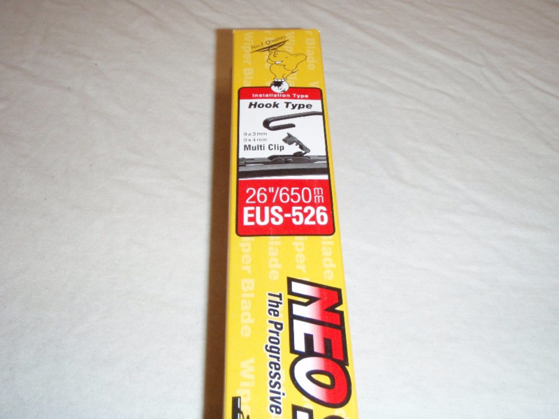 Eus-526 Nwb Viskerblad   Vinduesvisker  650mm Lang