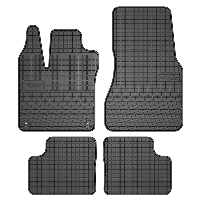 Gummimåtter Renault Twingo Iii Smart Forfour Ii 14-20