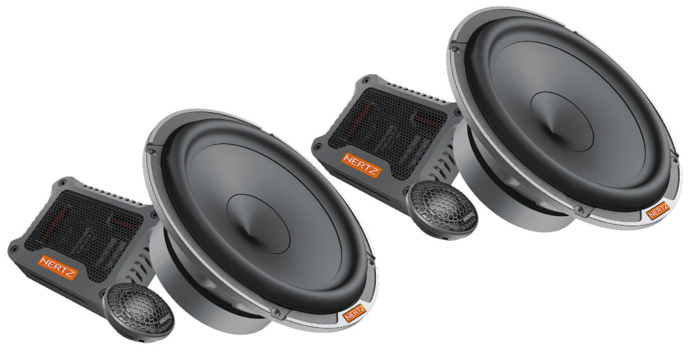 Hertz Mpk1650   Mille Profesionel Komponent Højttaler System 165mm