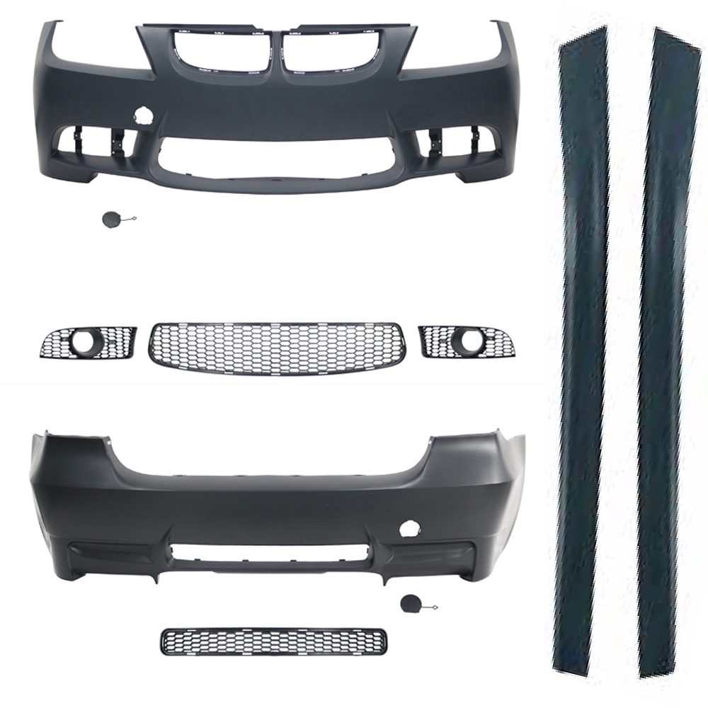 Jom Bodykit   Sportsdesign Inkl  Sideskørter Til Bmw   Serie E90  2005-2008