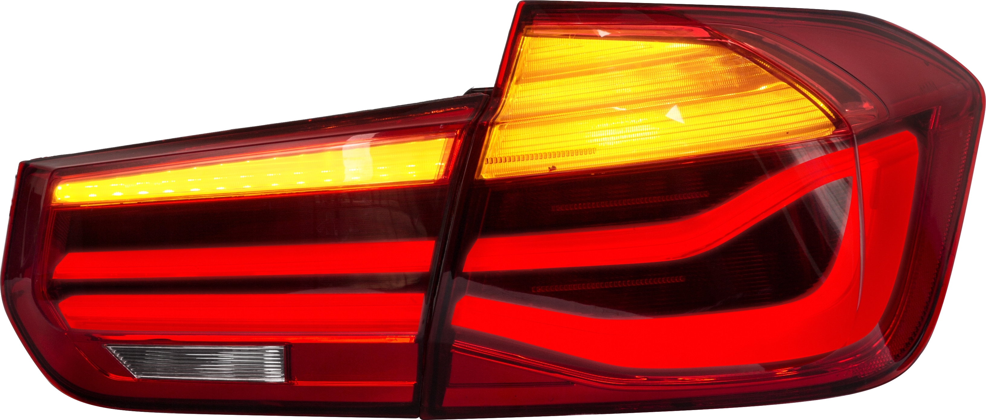 Led Baglygter Med Dynamisk Led Blink  Klar Rød Til Bmw F30   Serie  Sedan  årgang 2011-2019