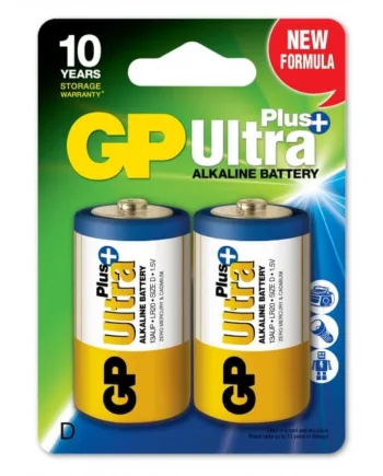 Lr20   Alkaline Batterier    Stk  Pak  Model Ultra Plus Fra Gp