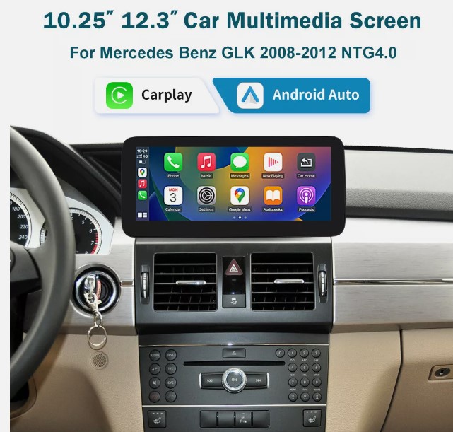Multimedia    Touch Screen  Carplay  Til Mercedes Glk Ntg4    årgang 2008-2012