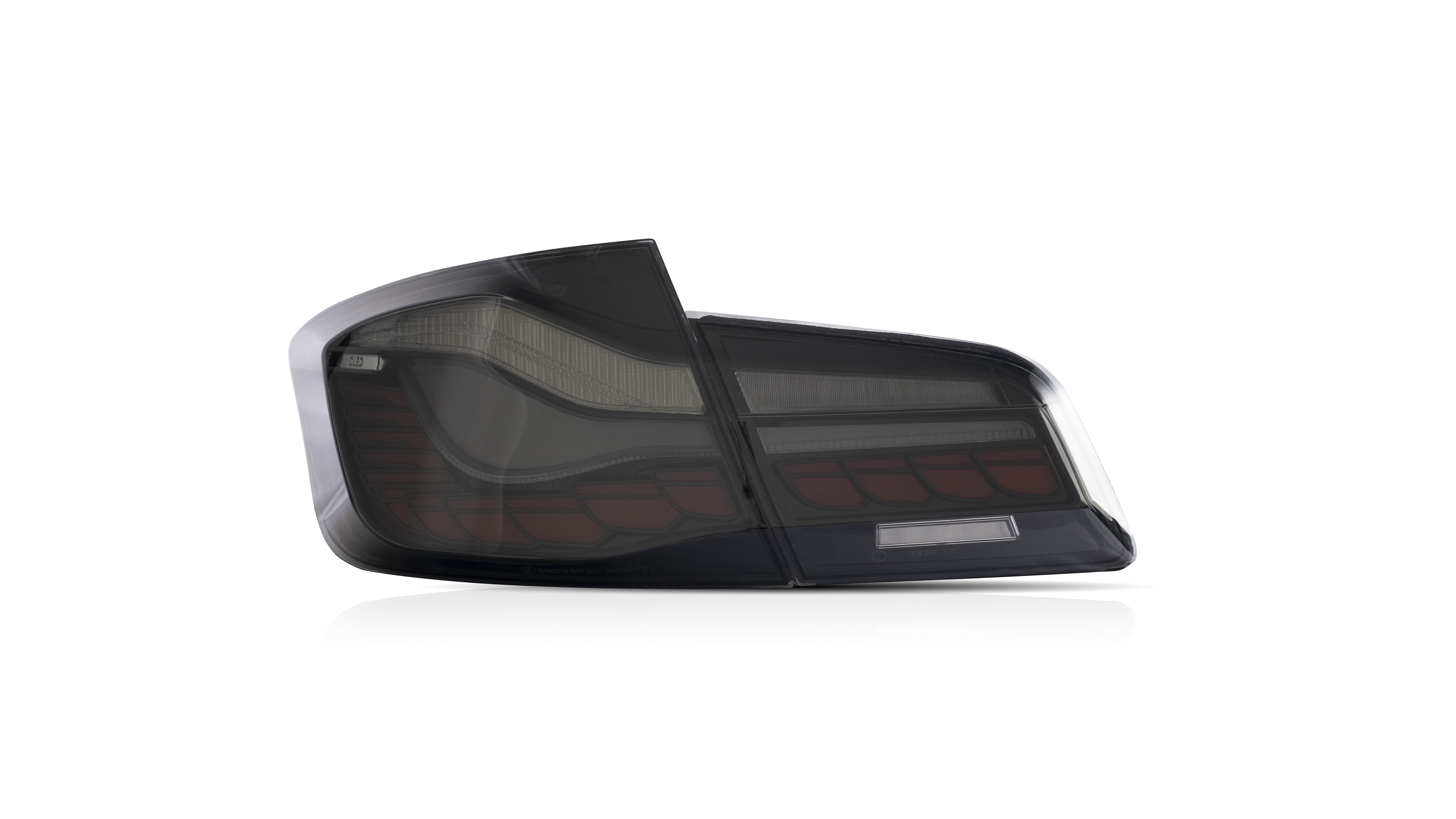 Oled Led Baglygter Med Dynamisk Led Blink  Røgfarvet Til Bmw F10   Serie  Sedan  årgang 2010-2017
