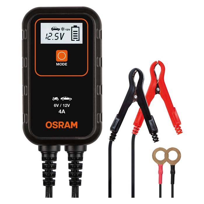Osram Batterilader 4a        Kabel
