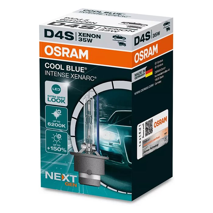 Osram Cool Blue Intense Next Gen D4s Xenon Stk