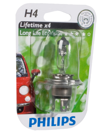 Philips Longlife Ecovision H4 60 55w 12v   Stk