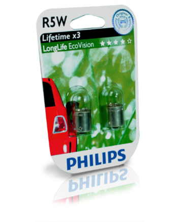 Philips Longlife Ecovision R5w 12v Sæt