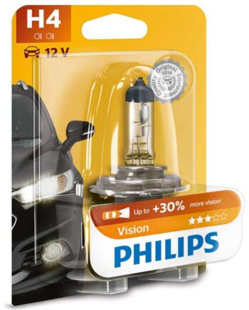 Philips Vision H4 60 55w 12v Blister   Stk